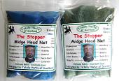  blue and green nets. 